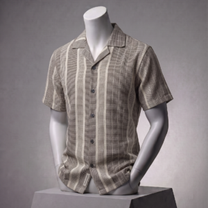Cuban collar resort shirt