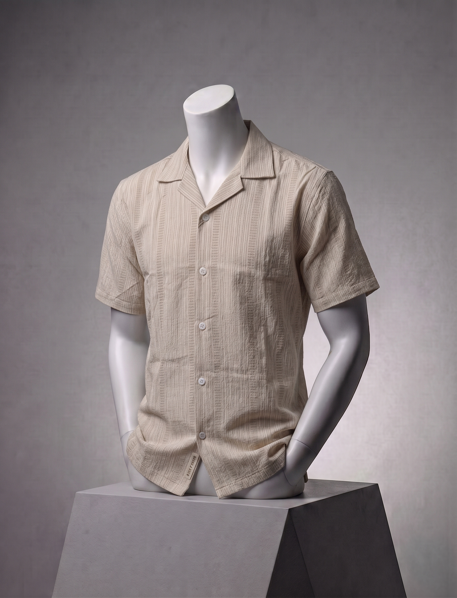 Cuban collar resort shirt