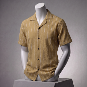 Cuban collar resort shirt