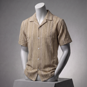 Cuban collar resort shirt